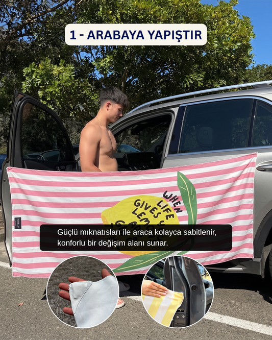 Towlup Mıknatıslı Plaj Havlusu